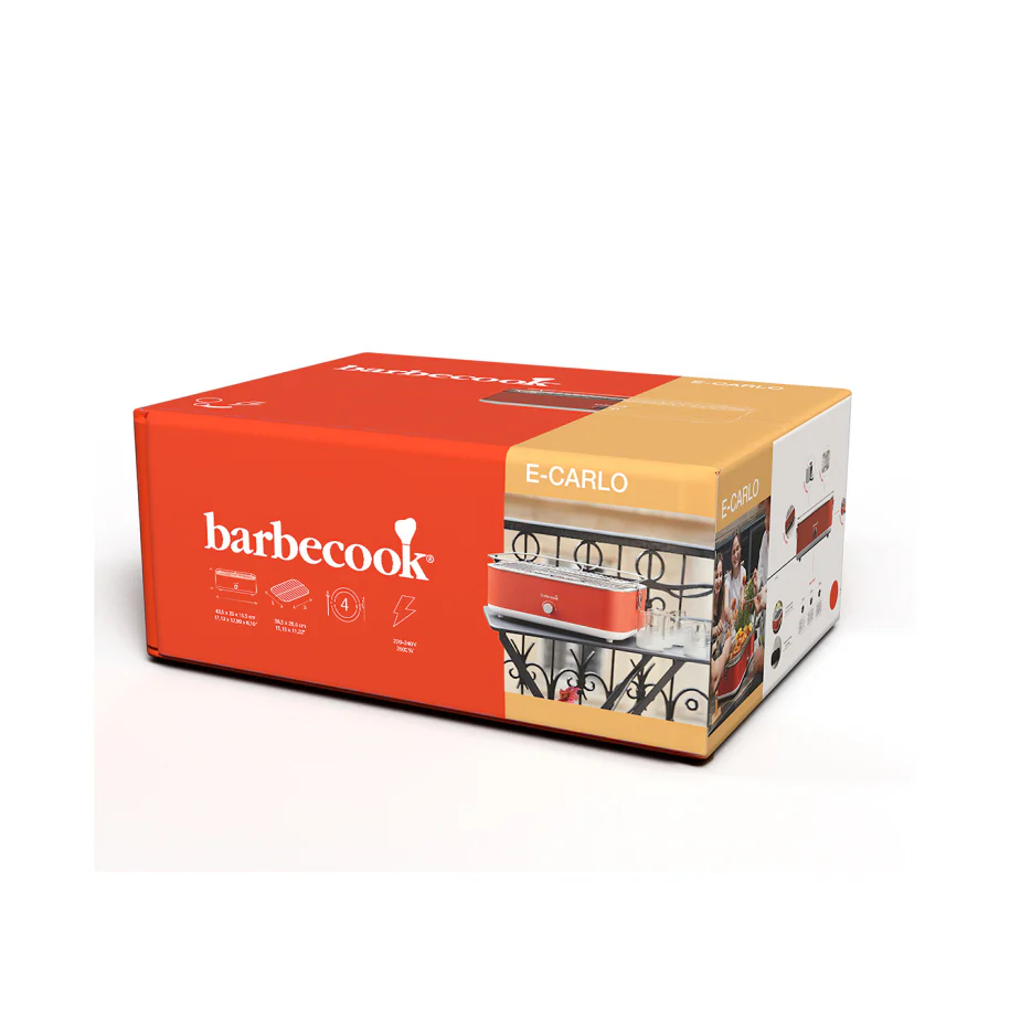Laua elektrigrill Barbecook E-Carlo Red