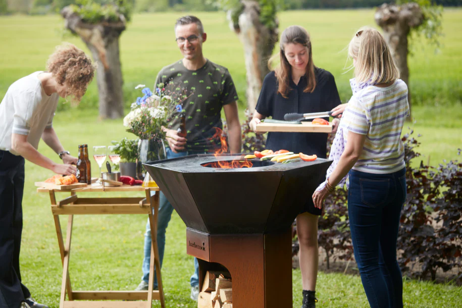 Puugrill Barbecook Nestor Original Corten Steel