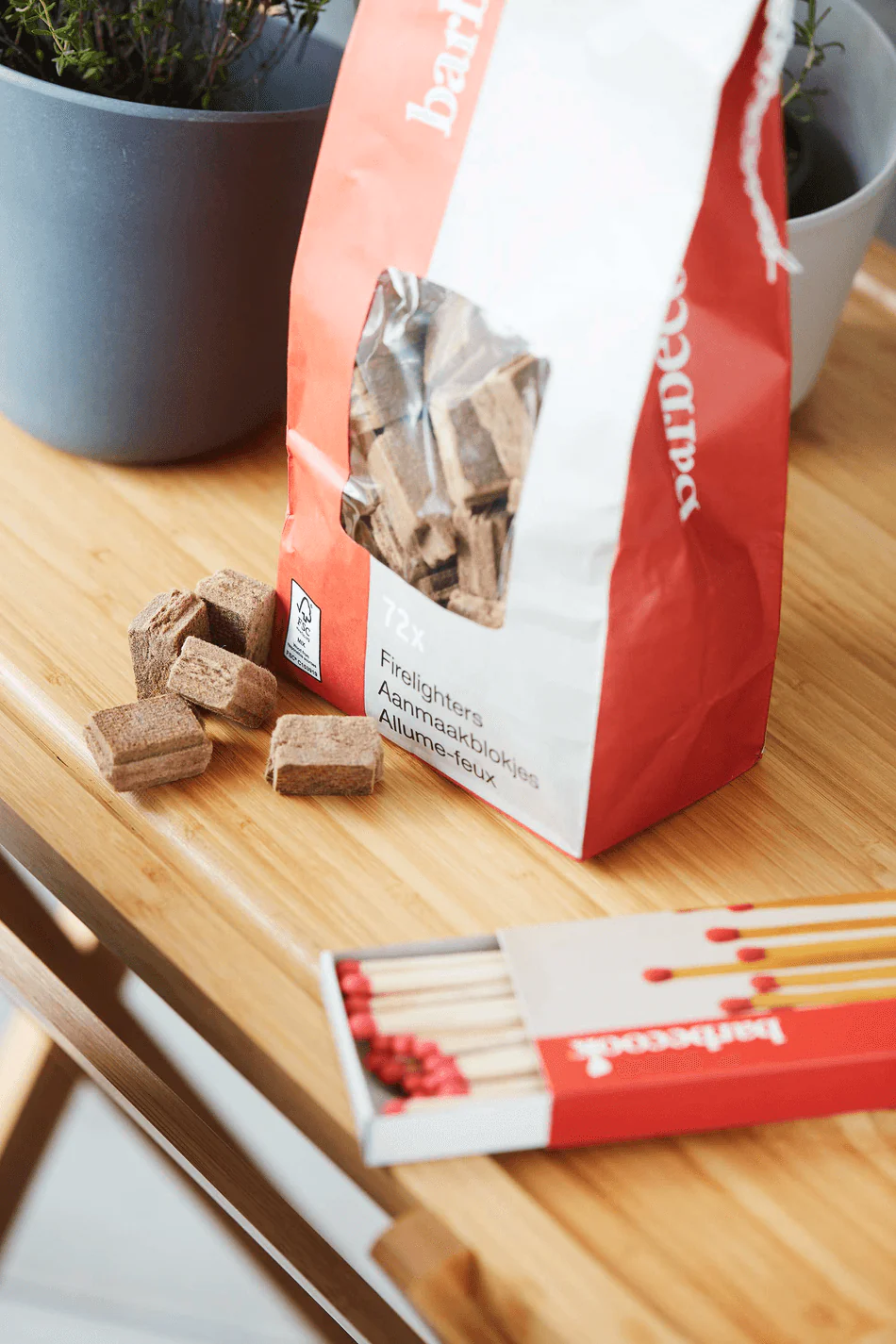 Süütekuubikud FSC® Barbecook, 72 tk