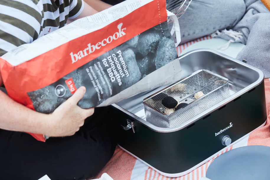 Premium brikett Barbecook, kookospähkli koor, 5 kg