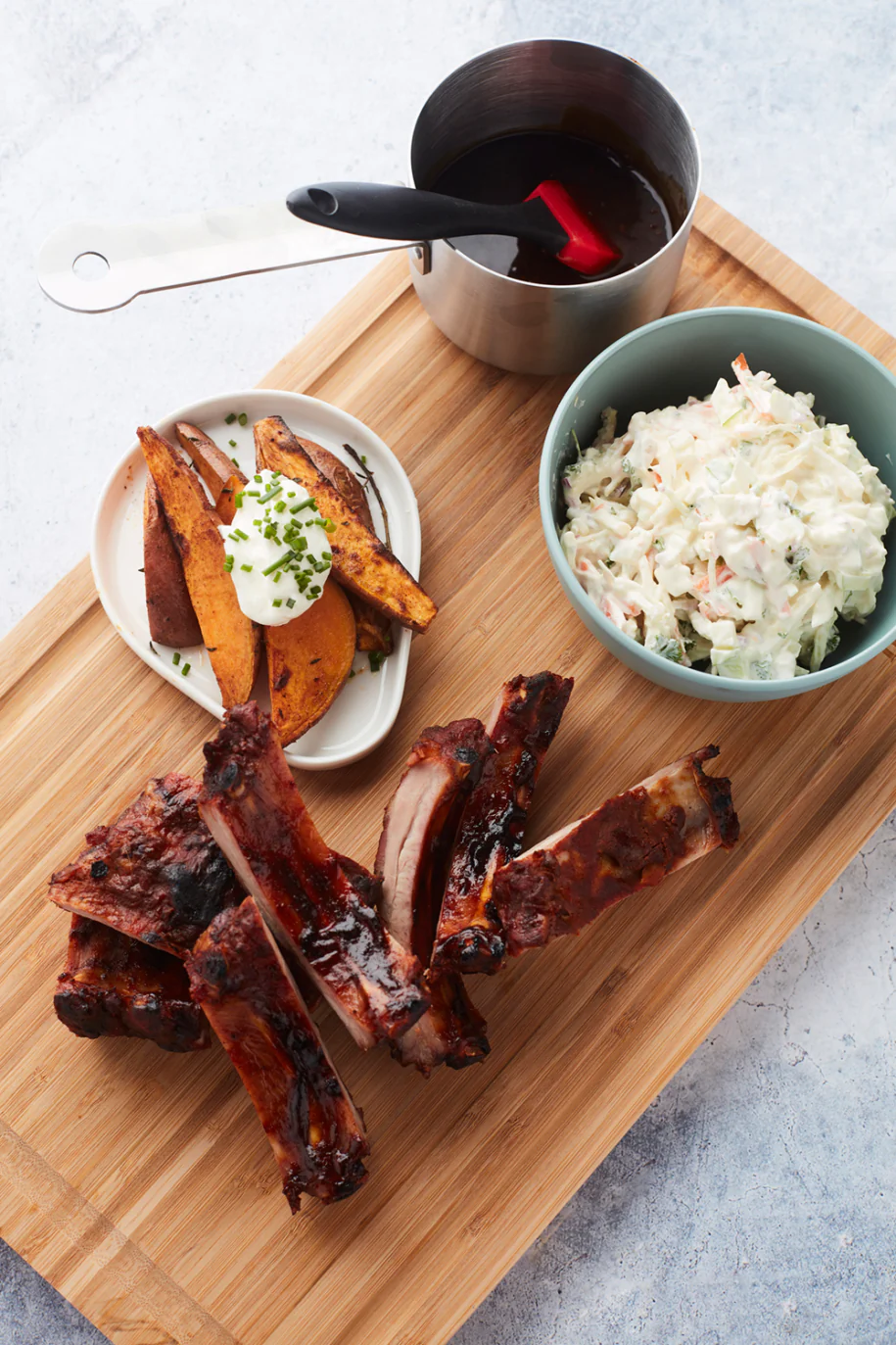 Marinaadinõu silikoonharjaga Barbecook, roostevaba teras