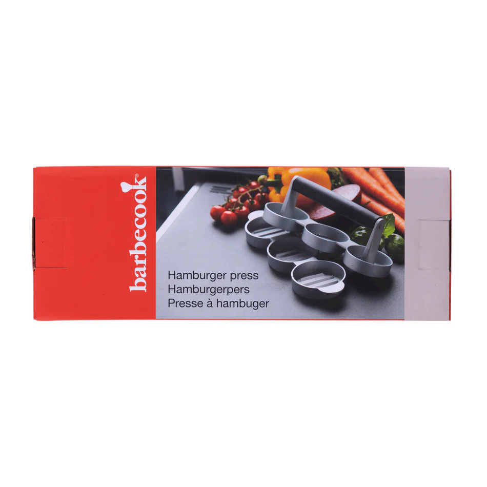 Minihamburgeripress kolmele burgerile Barbecook