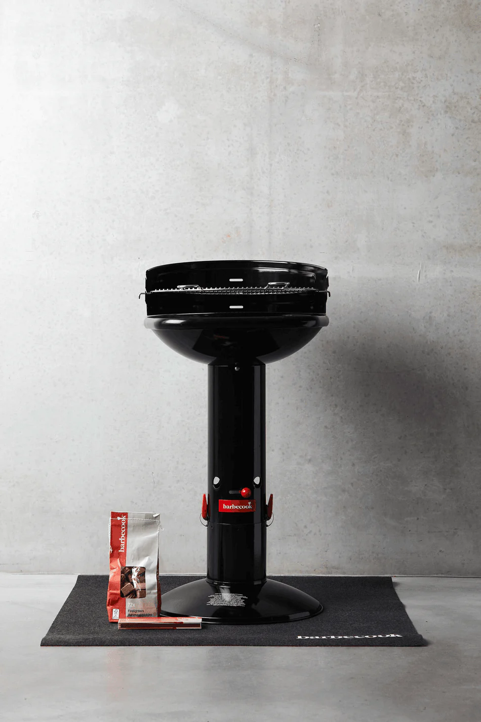 Põrandamatt Barbecook, must