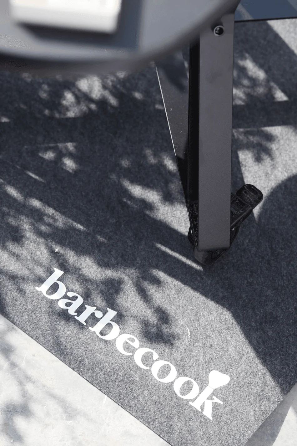 Põrandamatt Barbecook, must